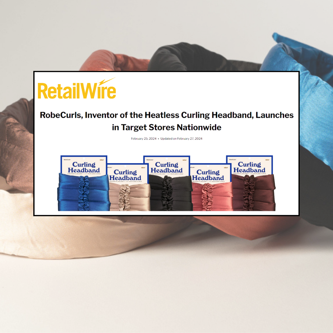 RobeCurls Debuts Revolutionary Heatless Curling Headband at Target