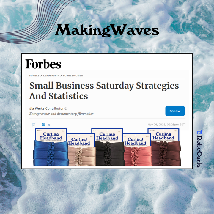 RobeCurls' Personalized Customer Support Graces Forbes: A Small Business Triumph