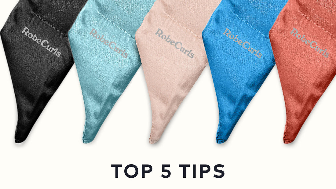 5 tips to get the most out of your RobeCurls Curling Headband