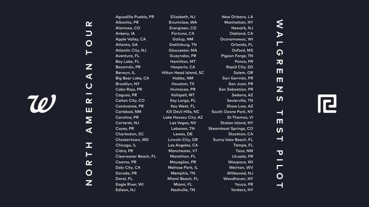 Walgreens x RobeCurls tour