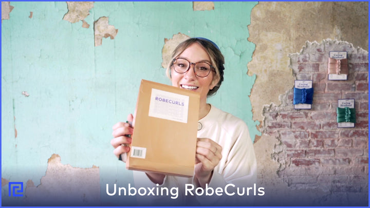Unboxing RobeCurls - What’s Included With Your Heatless Curling Headband Order