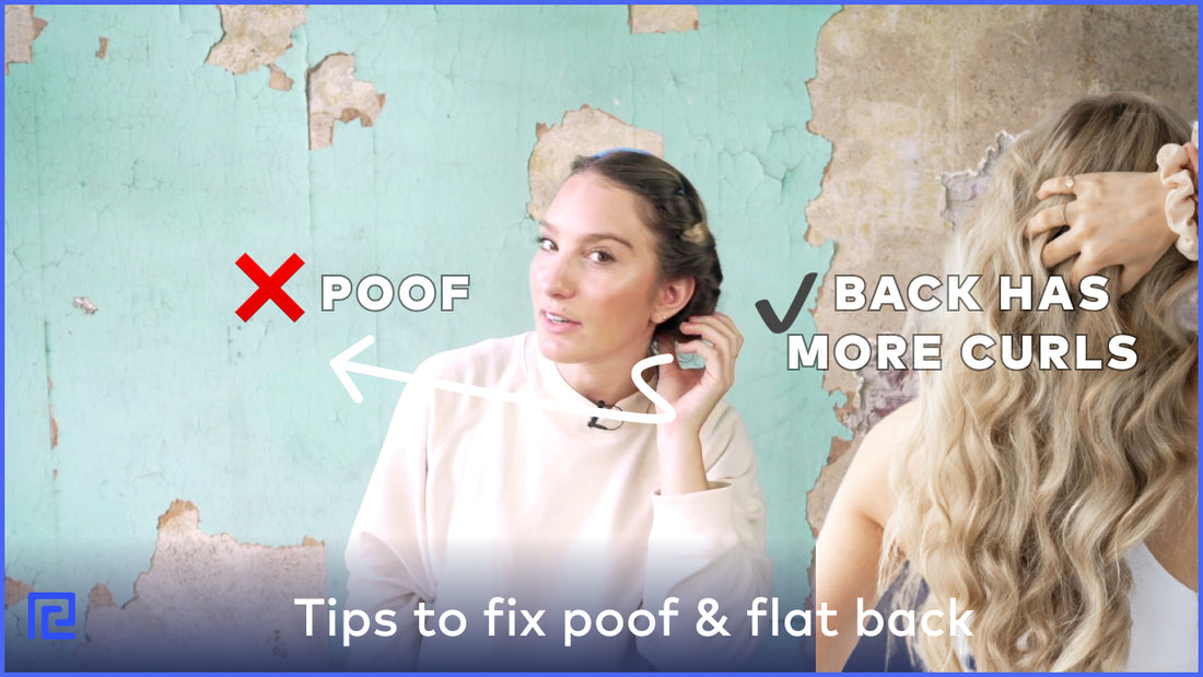 Hair Curler Tip: Say Goodbye to Poofs and Get Back Curls Started Sooner