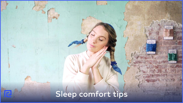 This is how to sleep comfortably with your Curling Headband!