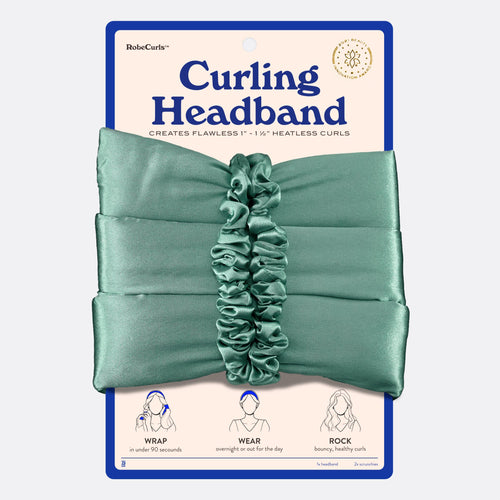 Curling Headband - Teal
